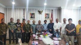 Ketua Komisi I DPRD Kepri, Muhammad Syahid Ridho, menyampaikan hal itu saat menerima audiensi KI Kepri di Ruang Rapat Graha Kepri, Batam, Selasa (12/5/2026). Humas Diskominfo Kepri