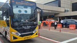 Layanan Bus Trans Batam rute Bandara Internasional Hang Nadim mulai 2 Juli 2026. Foto: Istimewa