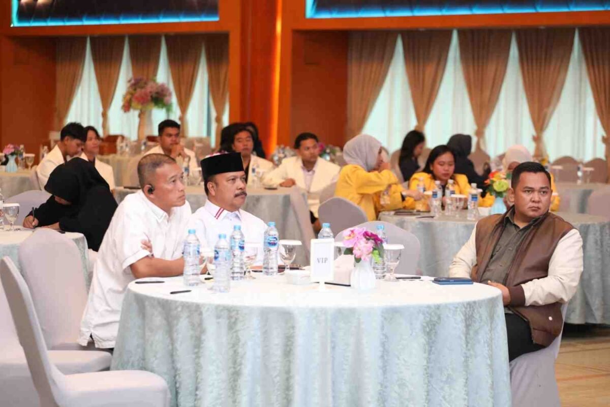 Wakil Ketua II DPRD Kota Batam, Budi Mardiyanto, menghadiri Seminar Nasional FISIPOL Universitas Riau Kepulauan (UNRIKA) di Hotel Nagoya Hill, Batam, Senin (22/6/2026). Foto: Istimewa