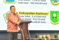 Gubernur Provinsi Kepulauan Riau Ansar Ahmad berpidato dalam kegiatan Lokakarya Akademik Fraksi PKS MPR RI bertema 