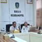 Kegiatan Internalisasi Hasil Survei Indeks Potensi Radikalisme (IPR) Tahun 2025 melalui rangkaian kegiatan Kajian Senin Kamis (KSK) Tahun 2026 diselenggarakan Forum Koordinasi Pencegahan Terorisme (FKPT) Kepulauan Riau, Kamis 18 Juni 2026. Istimewa