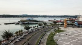Kawasan Gurindam 12 Tanjungpinang yang diusulkan menjadi pusat peringatan Hari Anak Nasional tingkat Nasional tahun 2026 yang mengusung konsep Main Raya Anak Nusantara. (Andri)