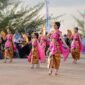 Seni dan budaya Nusantara dalam parade pembuka Kemilau Nusantara Kepri 2026 di kawasan Gedung Lembaga Adat Melayu (LAM) Kepulauan Riau, Sabtu (13/6/2026). Foto: Diskominfo Kepri