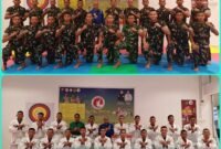 Yonif TP 849/Beladau Sakti, mengikuti pelatihan Jujitsu gandeng Indonesia Spider Jujitsu (ISJ) dan latihan di Dojo Kenacha Martial Arts Academy, Mall Botania 2 (MB2), selama dua bulan. Foto: Istimewa