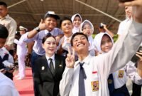 Upacara Hari Lahir Pancasila Tingkat Kota Batam 2026 di Dataran Engku Putri, Batam Centre, Senin (1/6/2026). Foto: Humas Diskominfo Batam