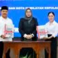 Plh Wali Kota Batam, Li Claudia Chandra, menerima LKPD Tahun Anggaran 2025 di Kantor BPK Perwakilan Provinsi Kepulauan Riau, Selasa (2/6/2026). Foto: Humas Diskominfo Batam