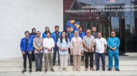  Audiensi pengurus Pergerakan Mahasiswa Islam Indonesia (PMII) Cabang Batam, ke BP Batam,  Jumat (5/6/2026). Foto: Humas BP Batam