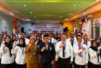 Plt Inspektur Kota Batam, Yusfa Hendri, bersama sejumlah peserta lain ngikuti Diklat Penilai Zona Integritas di Surabaya, Jawa Timur. Foto: Pemko Batam