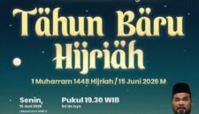 Sambut Tahun Baru Islam 1 Muharram 1448 Hijriah di Masjid Agung Raja Hamidah, Batamcentre, Senin (15/6/2026) malam. Foto: Humas Diskominfo Batam