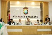 Wali Kota batam dan Wakil Walikota Batam silaturahmi Kapolda Kepri bersama Forkopimda Kota Batam dan pengusaha scrap di Mapolresta Barelang, Senin (15/6/2026). Foto: Humas Diskominfo Batam