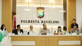 Wali Kota batam dan Wakil Walikota Batam silaturahmi Kapolda Kepri bersama Forkopimda Kota Batam dan pengusaha scrap di Mapolresta Barelang, Senin (15/6/2026). Foto: Humas Diskominfo Batam
