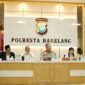 Wali Kota batam dan Wakil Walikota Batam silaturahmi Kapolda Kepri bersama Forkopimda Kota Batam dan pengusaha scrap di Mapolresta Barelang, Senin (15/6/2026). Foto: Humas Diskominfo Batam