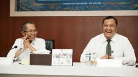 BP Batam dan UMRAH lakukan penandatanganan Nota Kesepahaman (Memorandum of Understanding/MoU) yang berlangsung di Marketing Centre BP Batam, Selasa (23/6/2026). Foto Humas BP Batam