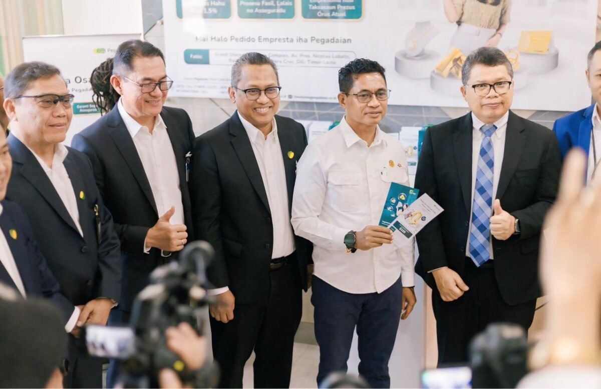 Pembukaan cabang luar negeri di Timor Leste pertama ini bertepatan dengan peringatan HUT ke-125 Pegadaian. Foto: Istimewa