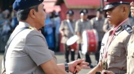Bripda Mohamad Nurtakhim, siswa Bintara Polri asal pengiriman Polresta Tanjungpinang, Polda Kepri, raih predikat Siswa Terbaik Bidang Akademik dalam Pendidikan Pembentukan Bintara Polri Gelombang I Tahun Anggaran 2026 di SPN Batua Polda Sulawesi Selatan. Foto: Istimewa