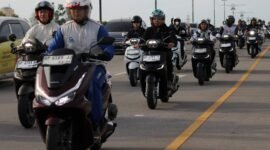 PT Capella Dinamik Nusantara selaku Main Dealer Honda Kepri dalam kegiatan Sunday Morning Ride (Sunmori) & Healthy Walk di Batam, Minggu (28/6/2026). Foto: Istimewa