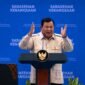 Presiden Prabowo Subianto saat memberikan pidato dalam Pembukaan Sarasehan Kebangsaan Konvensi Sains dan Teknologi Indonesia (KSTI) 2026 di Jakarta, Jumat (26/6/2026). Istimewa