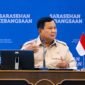 Presiden Prabowo Subianto saat menutup Sarasehan Kebangsaan Konvensi Sains, Teknologi, dan Industri 2026 di Jakarta, Minggu (28/6/2026). Foto: Istimewa