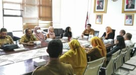Pembukaan Program Magang DIGI-GO Internship di ruang Collaboration Dinas Komunikasi dan Informatika Provinsi Kepri, Dompak, Selasa (8/6/2026). Foto: Diskominfo Kepri