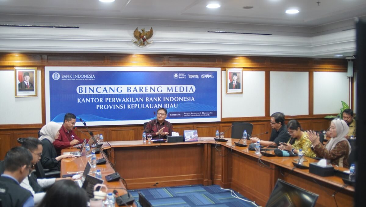 Kepala Perwakilan BI Kepri, Rony Widijarto P. Foto: Humas BI Kepri