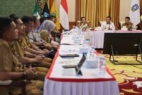 Rapat persiapan Tour de Bintan 2026 dipimpin Gubernur Kepri, Ansar Ahmad di Gedung Daerah, Tanjungpinang, Selasa (9/6/2026). Foto: Diskominfo Kepri