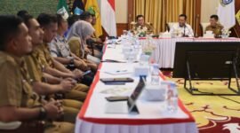 Rapat persiapan Tour de Bintan 2026 dipimpin Gubernur Kepri, Ansar Ahmad di Gedung Daerah, Tanjungpinang, Selasa (9/6/2026). Foto: Diskominfo Kepri