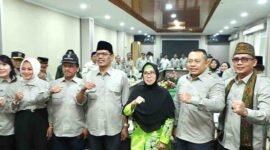 Ketua DPRD Kota Batam Haji Muhammad Kamaluddin menerima audiensi Forum Pembauran Kebangsaan (FPK) Kota Batam di ruang kerjanya, Kamis (2/7/2026). Foto: Humas Sekwan Batam