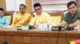 Komisi I DPRD Kota Batam memanggil BP Batam, BPN, kepolisian, pemerintah setempat, perusahaan, dan perwakilan warga untuk membahas sengketa lahan KASIBA Mangsang, Kecamatan Sungai Beduk, Jumat (10/7/2026). Foto: Istimewa