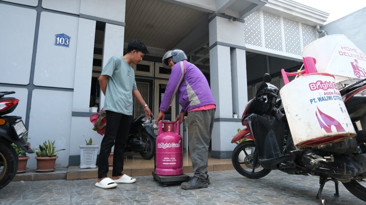 PT Pertamina Patra Niaga menurunkan harga Bright Gas 5,5 kg dan 12 kg di wilayah Regional Sumatera Bagian Utara (Sumbagut) mulai 14 Juli 2026. Foto: Istimewa