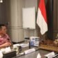 Gubernur Kepulauan Riau Ansar Ahmad beraudiensi bersama Menteri KKP Sakti Wahyu Trenggono di Gedung Menara Bahari I, Jakara Pusat, Jumat (10/7/2026). Foto: Banhub Kepri