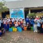 PT Pertamina Patra Niaga membekali ratusan siswa SD Negeri 068426, Kelurahan Nelayan Indah, Medan Labuhan, melalui program SEKAR. Foto: Istimewa