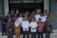 Menko Polkam beserta rombongan tiba di Lanud Raden Sadjad Natuna menggunakan pesawat Gulfstream IV/SP/PK-TWY. Foto: Diskominfo Kepri
