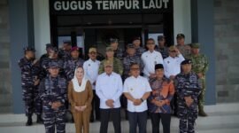 Menko Polkam beserta rombongan tiba di Lanud Raden Sadjad Natuna menggunakan pesawat Gulfstream IV/SP/PK-TWY. Foto: Diskominfo Kepri