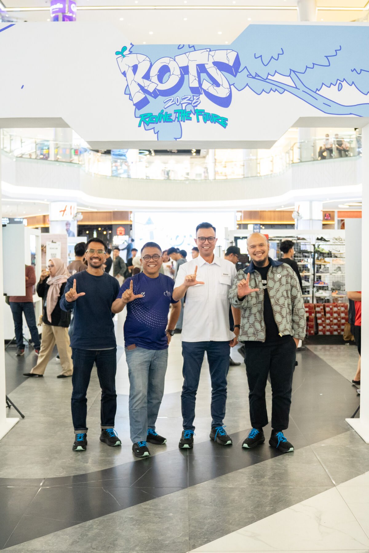 Festival Rise of The Sneakers (RoTS) 2026 resmi dibuka di Grand Batam Mall, Kamis (30/7).. Foti: Istimewa