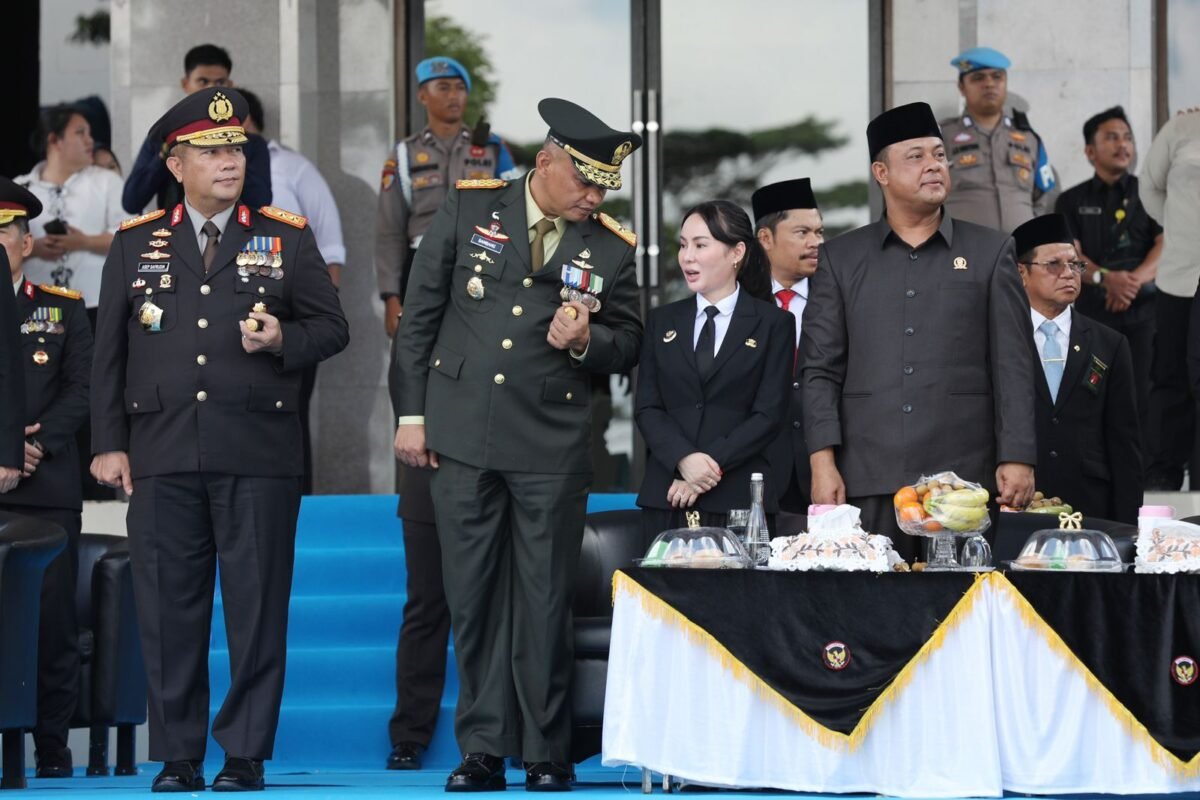 Hari Bhayangkara ke-80 di Lapangan Bhayangkara Polda Kepulauan Riau, Rabu (1/7/2026). Foto: Humas Diskominfo Batam