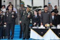 Hari Bhayangkara ke-80 di Lapangan Bhayangkara Polda Kepulauan Riau, Rabu (1/7/2026). Foto: Humas Diskominfo Batam