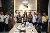 Pertemuan pada Rabu (1/7/2026) tersebut juga membahas rencana pelantikan kepengurusan BP Lansia Indonesia Wilayah Batam yang akan digelar pada 10 Juli 2026. Foto: Humas BP Batam