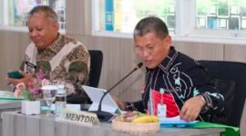 ekda Batam, Firmansyah, saat menjadi mentor PKN Tingkat II Angkatan XI Tahun 2026 di BPSDM Provinsi Jawa Timur, Surabaya, Rabu (22/7/2026). Foto: Humas Diskominfo Batam