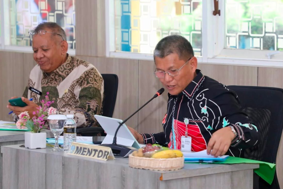 ekda Batam, Firmansyah, saat menjadi mentor PKN Tingkat II Angkatan XI Tahun 2026 di BPSDM Provinsi Jawa Timur, Surabaya, Rabu (22/7/2026). Foto: Humas Diskominfo Batam