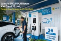 Stasiun Pengisian Kendaraan Listrik Umum (SPKLU) berteknologi Ultra Fast Charging di Kantor PLN Batam, Batam Centre. Foto: Istimewa