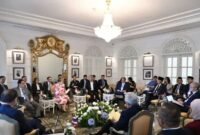  Para menteri luar negeri (Menlu) dari negara-negara ASEAN berkumpul dalam pertemuan informal Menlu se-ASEAN bersama Myanmar di Bangkok, Thailand, Minggu (12/7/2026). ANTARA/HO-Kemlu RI
