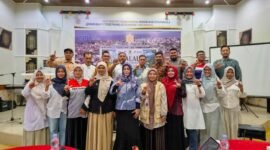 Sebanyak 50 pelaku UMKM, termasuk binaan CSR Pertamina, mengikuti seminar di Aula RRI Lhokseumawe, Kamis (25/6/2026). Foto: Istimewa