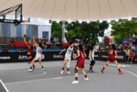 FIBA 3x3 Women's Series & Challenger Batam 2026 di Avenue Datran Engku Putri Batamcentre, Kamis (23/7/2026). Foto: Istimewa