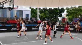 FIBA 3x3 Women's Series & Challenger Batam 2026 di Avenue Datran Engku Putri Batamcentre, Kamis (23/7/2026). Foto: Istimewa