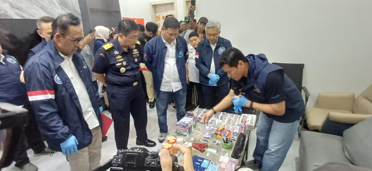 Barang Bukti narkotika golongan I dan II di Ruko Sakura Permai, Batuampar, Kota Batam, Jumat (31/7/2026). Foto: Istimewa