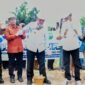 Pemprov Kepri Bangun 2 SMK Baru di Kota Batam, Gubernur Ansar Lakukan Peletakan Batu Pertama di SMKN 13 Kota Batam, Tanjung Buntung, Bengkong, Senin (13/7/2026). Foto: Diskominfo Kepri