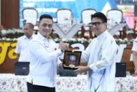 Penandatanganan Perjanjian Kerja Sama (PKS) tersebut dilaksanakan di Kantor BSSN, Depok, Jawa Barat, Rabu (8/7/2026). Foto: Istimewa