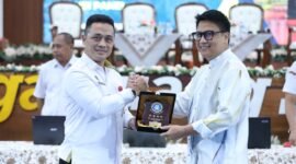 Penandatanganan Perjanjian Kerja Sama (PKS) tersebut dilaksanakan di Kantor BSSN, Depok, Jawa Barat, Rabu (8/7/2026). Foto: Istimewa