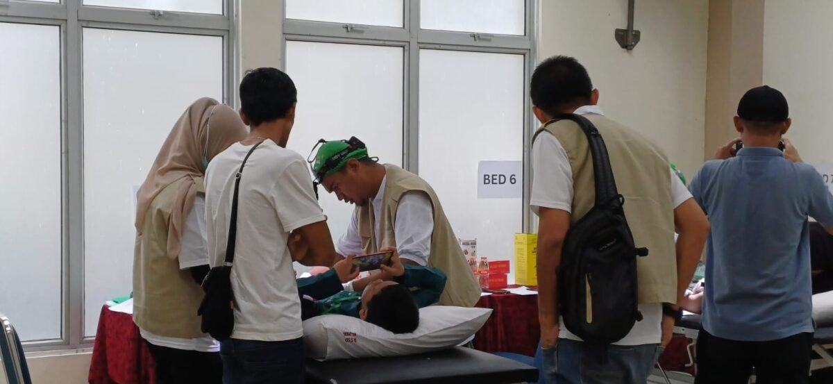 PT Pegadaian Area Batam menggelar Khitanan Massal Gratis bagi 100 anak di PIH Batam Centre, Minggu (5/7/2026).