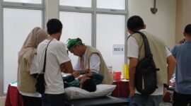 PT Pegadaian Area Batam menggelar Khitanan Massal Gratis bagi 100 anak di PIH Batam Centre, Minggu (5/7/2026).
